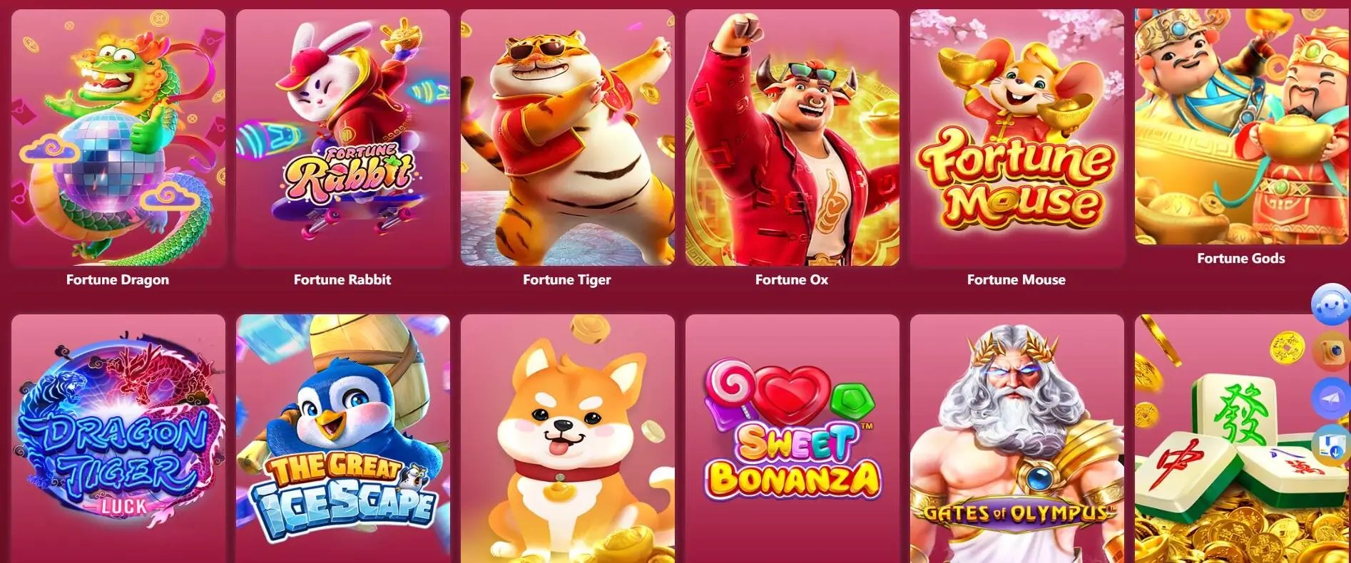 pilar1001 login featured game showcase