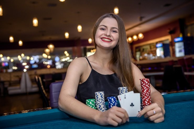 Infinite Blackjack live table with dealer and player hands visible
